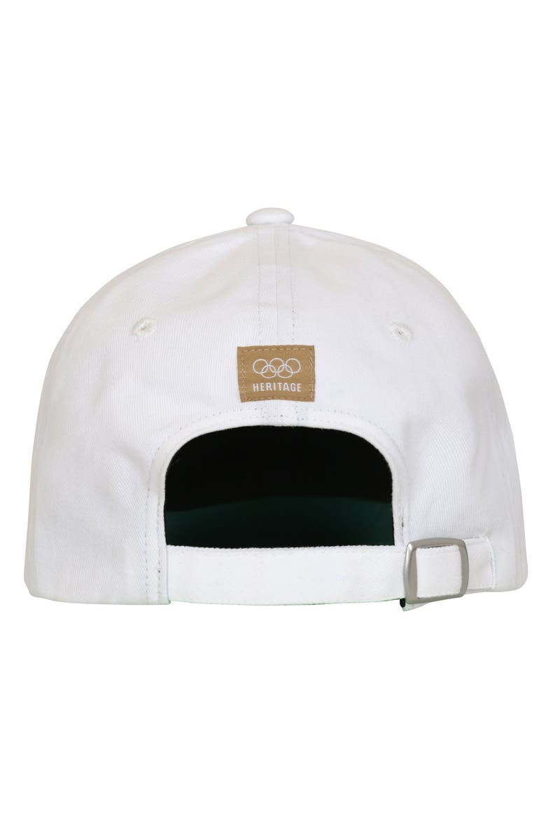Men's Outerstuff White/Green Atlanta 1996 Summer Olympics Dad Adjustable Hat, Alternate, color, White