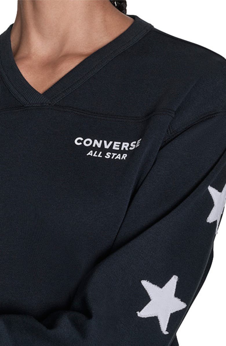 Converse Chuck Star Crew, Alternate, color, Converse Black