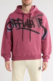 国内で当店のみ PINKSPINK - graffiti logo hoodie Off-White Graffiti Logo Hoodie | Nordstromrack