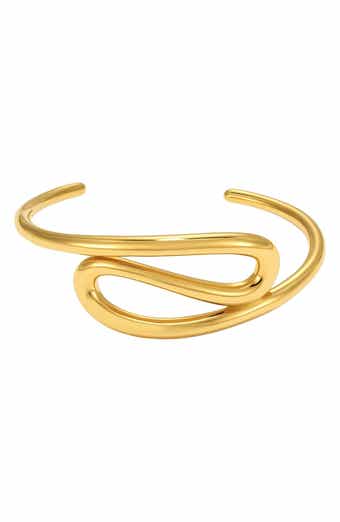 Tarnish Resistant 18k Gold Plated Cuff