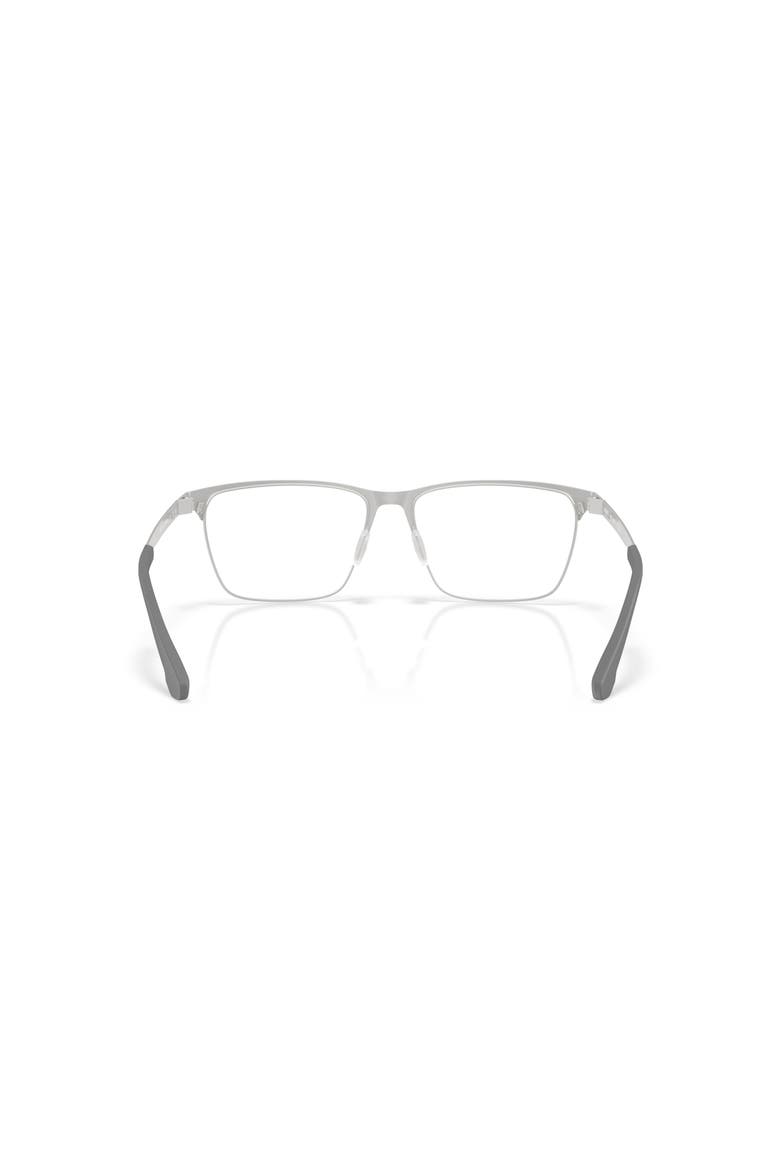 54mm Square optical glasses, Alternate, color, Silver