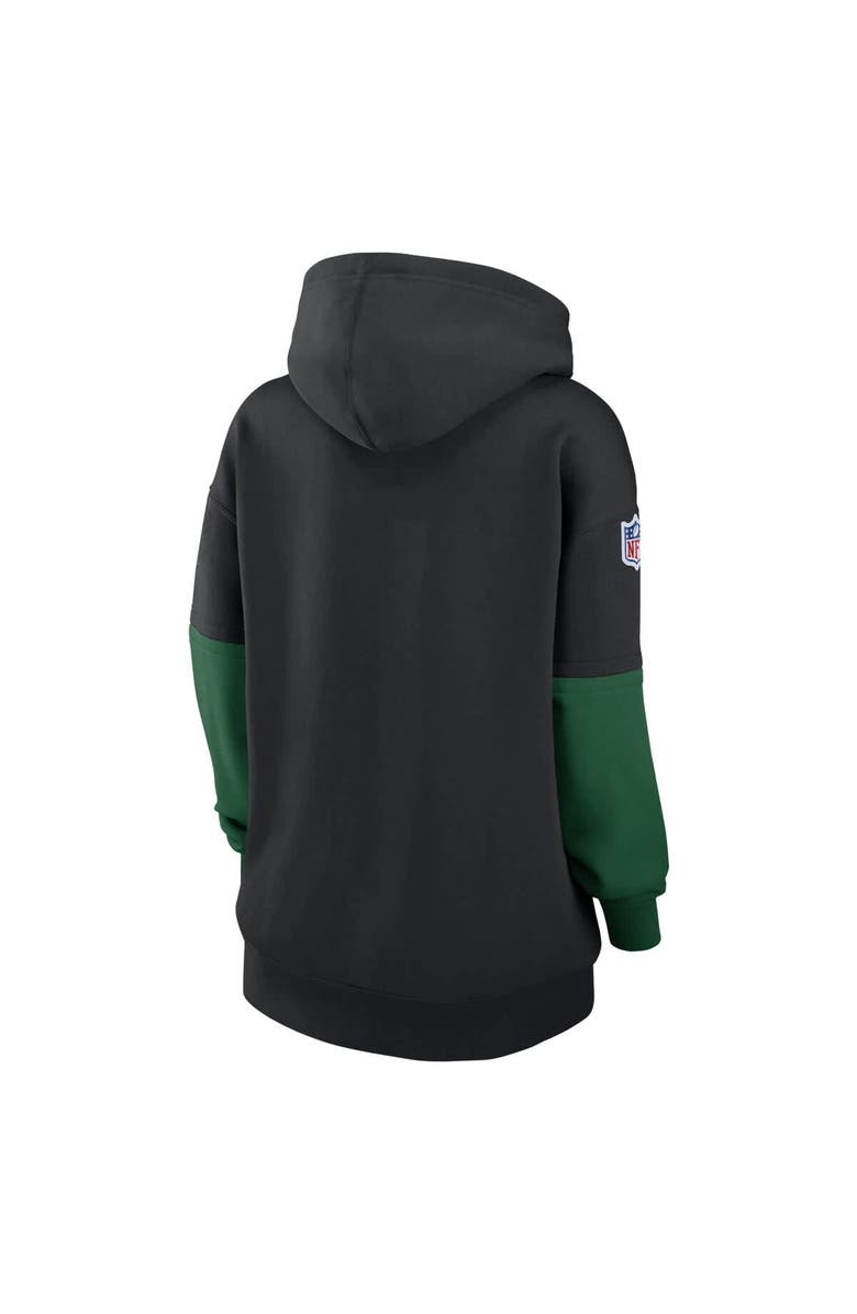 Nike Women's Nike Black New York Jets Sideline Essential Hoodie, Alternate, color, Black