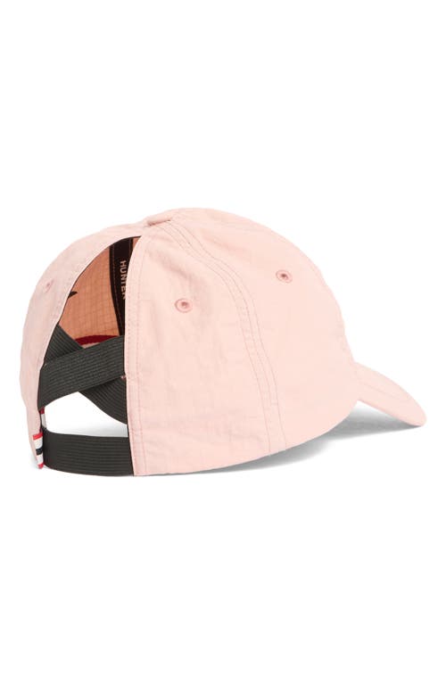 Hunter Ponytail Baseball Cap In Pink