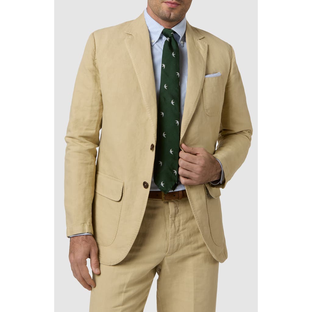 Sid Mashburn Butcher Jacket in Khaki Canvas  product