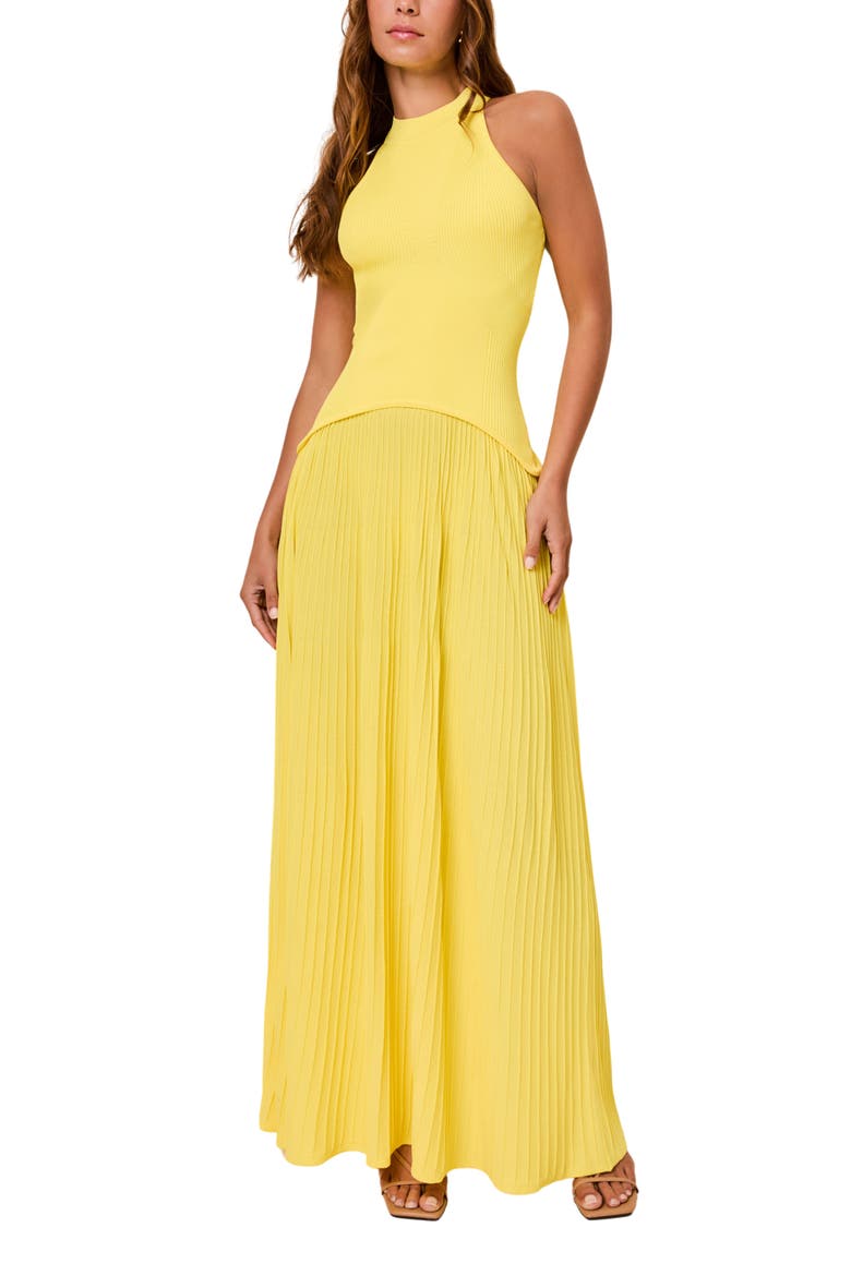 The Isola Sleeveless Knit Maxi Dress, Main, color, CITRINA