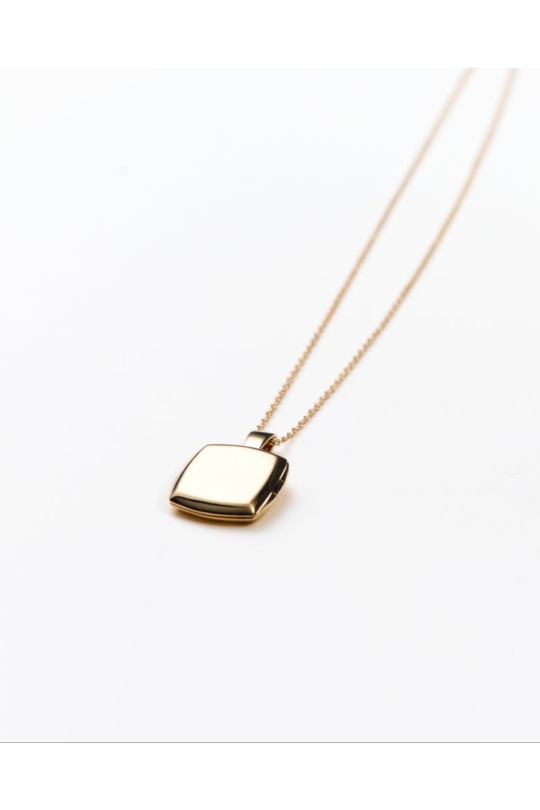 Toni Simple Locket, Main, color, 14K Recycled Gold Vermeil