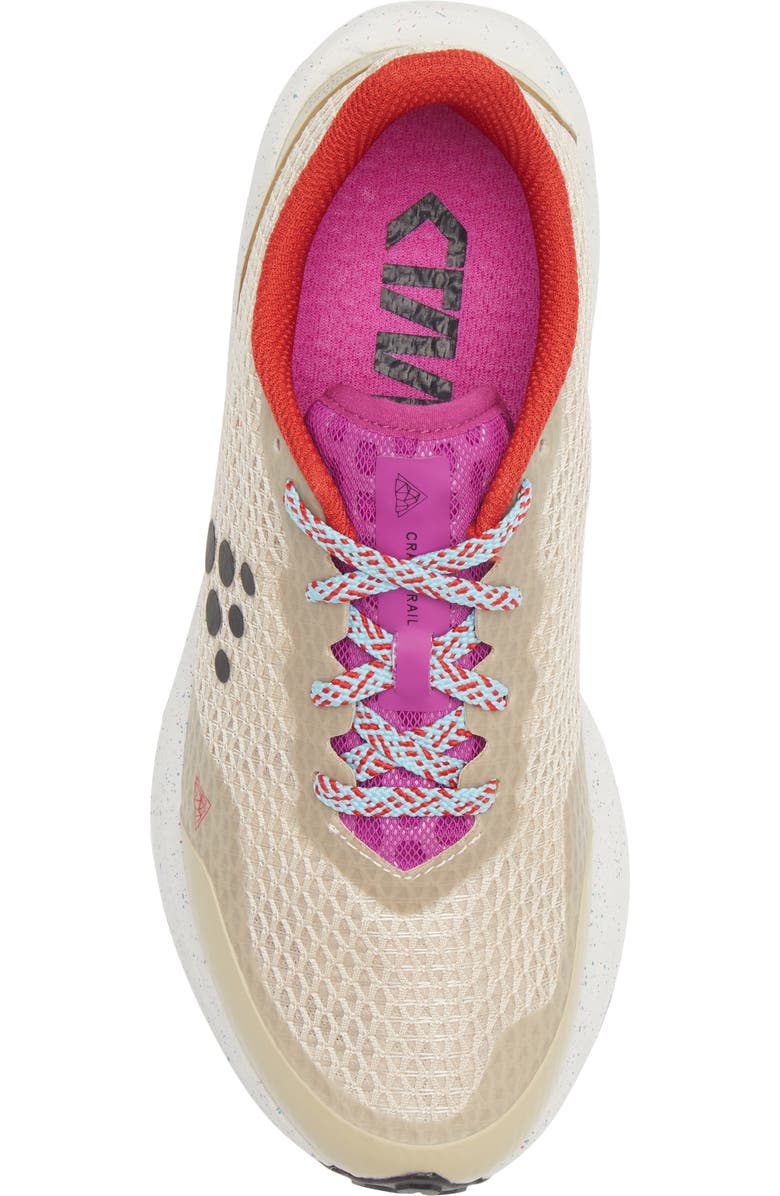 Craft CTM Ultra Trail Running Shoe, Alternate, color, Ecru-Drake