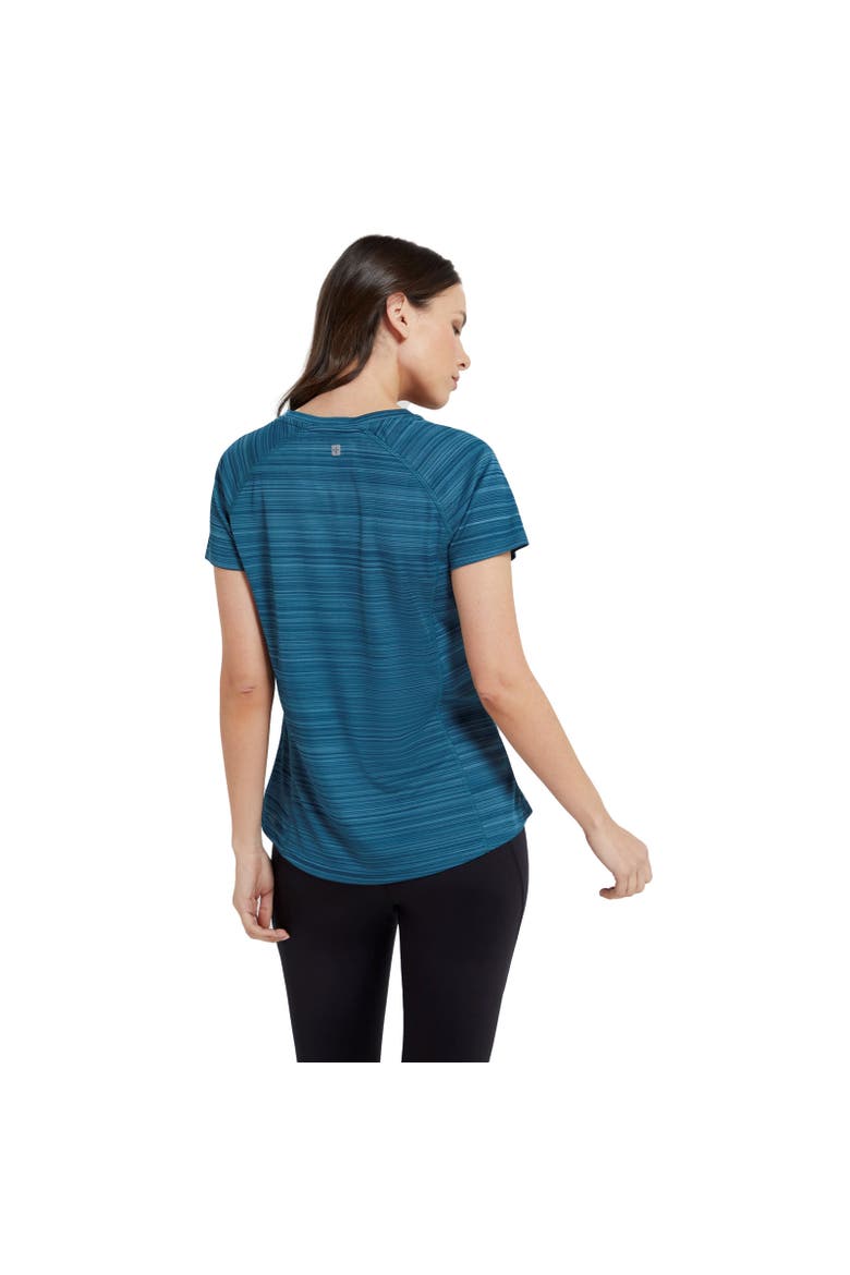 Endurance Striped T-shirt, Alternate, color, Teal