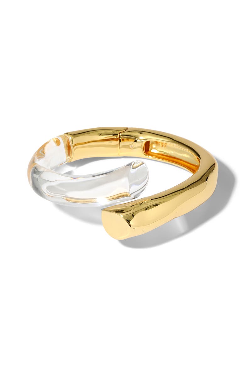 Liquid Lucite® Bypass Bracelet, Main, color, NO COLOR