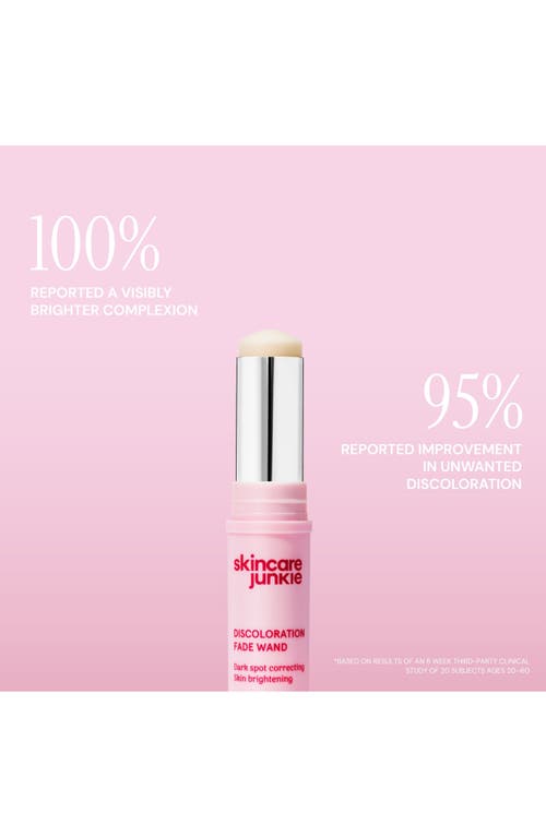 Skincare Junkie Discoloration Fade Wand In Transparent