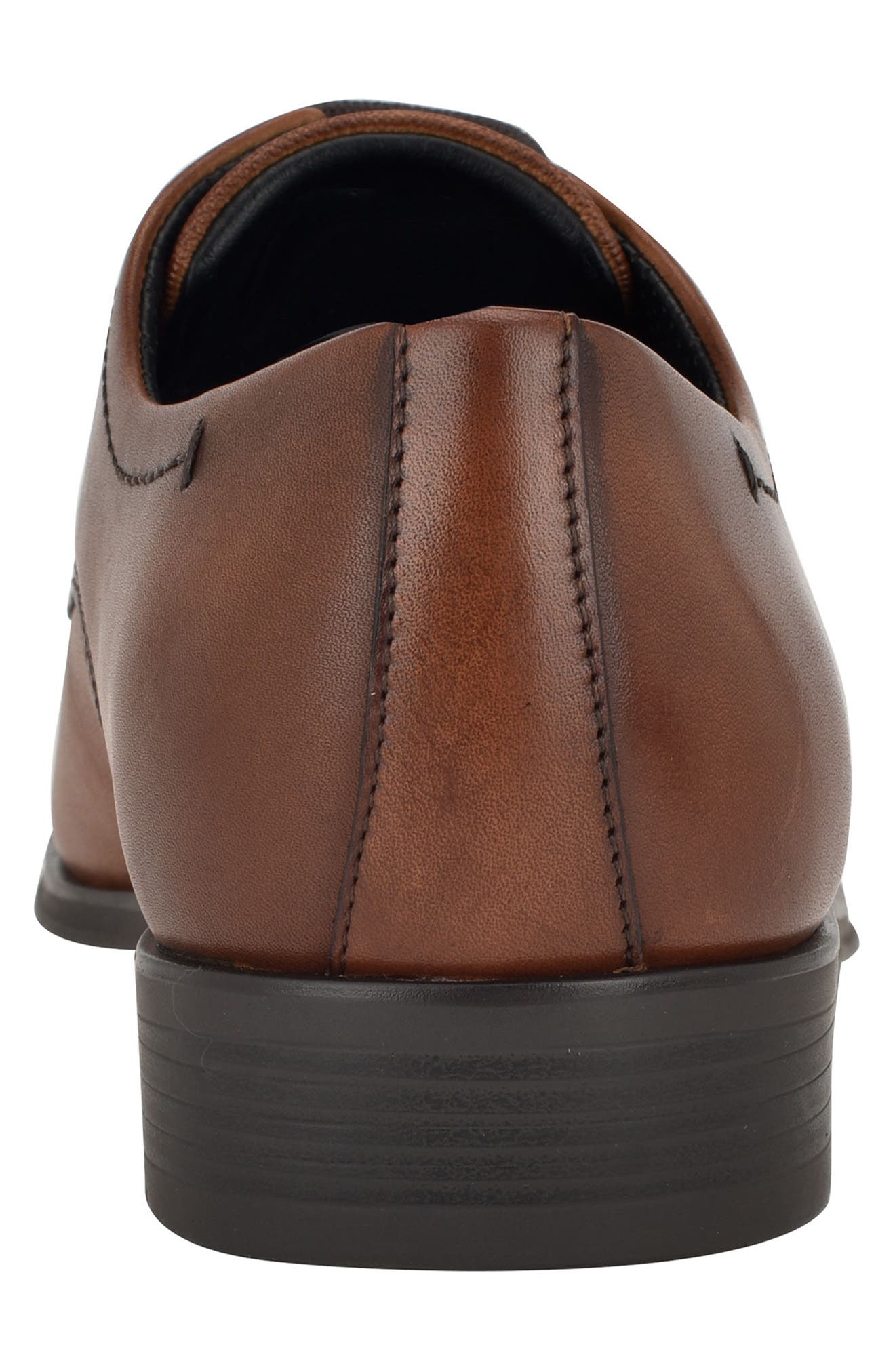 Calvin Klein Dearl Derby, Alternate, color, Cognac