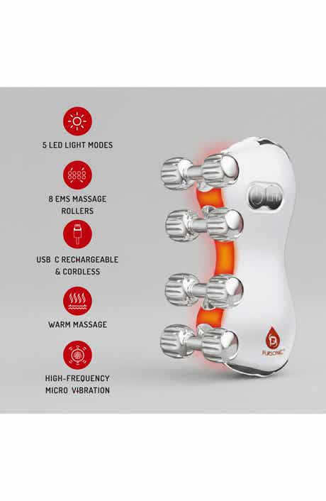 5-in-1 LED Light Therapy Skin Roller Massager
