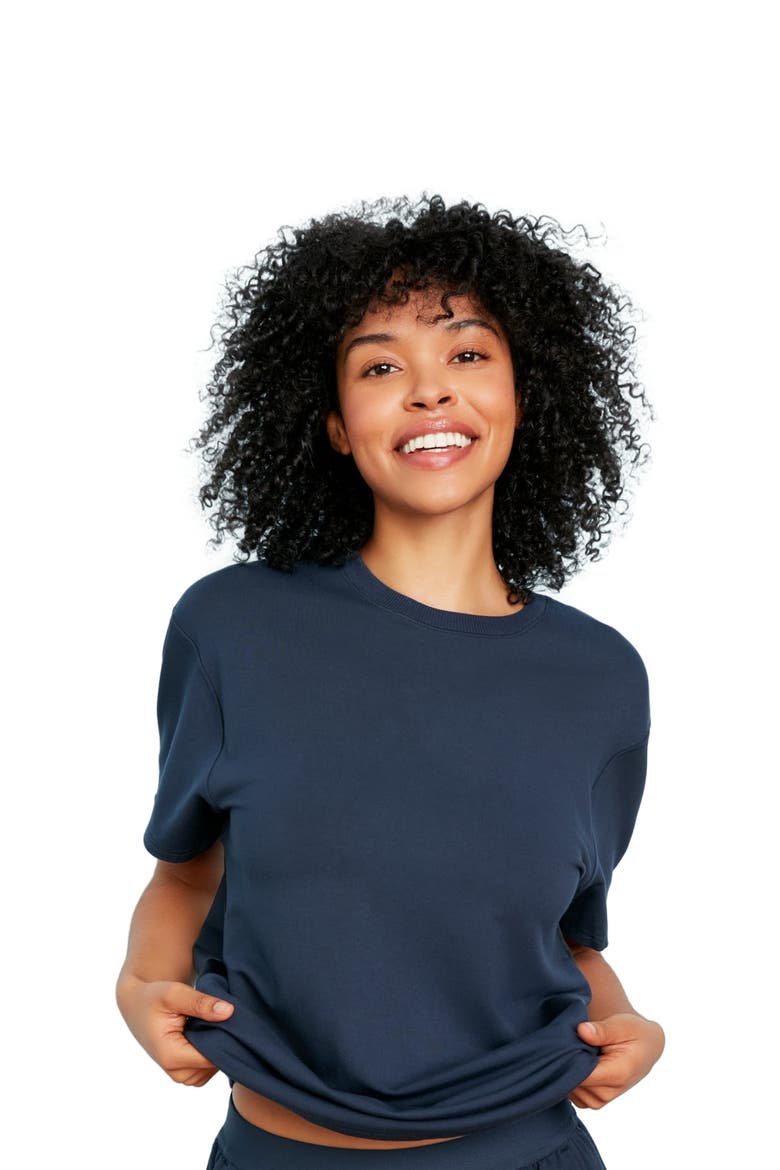 Heavyweight JamTee, Alternate, color, Navy