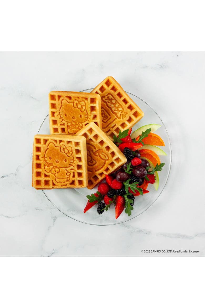 Hello Kitty Deluxe Waffle Maker, Alternate, color, None