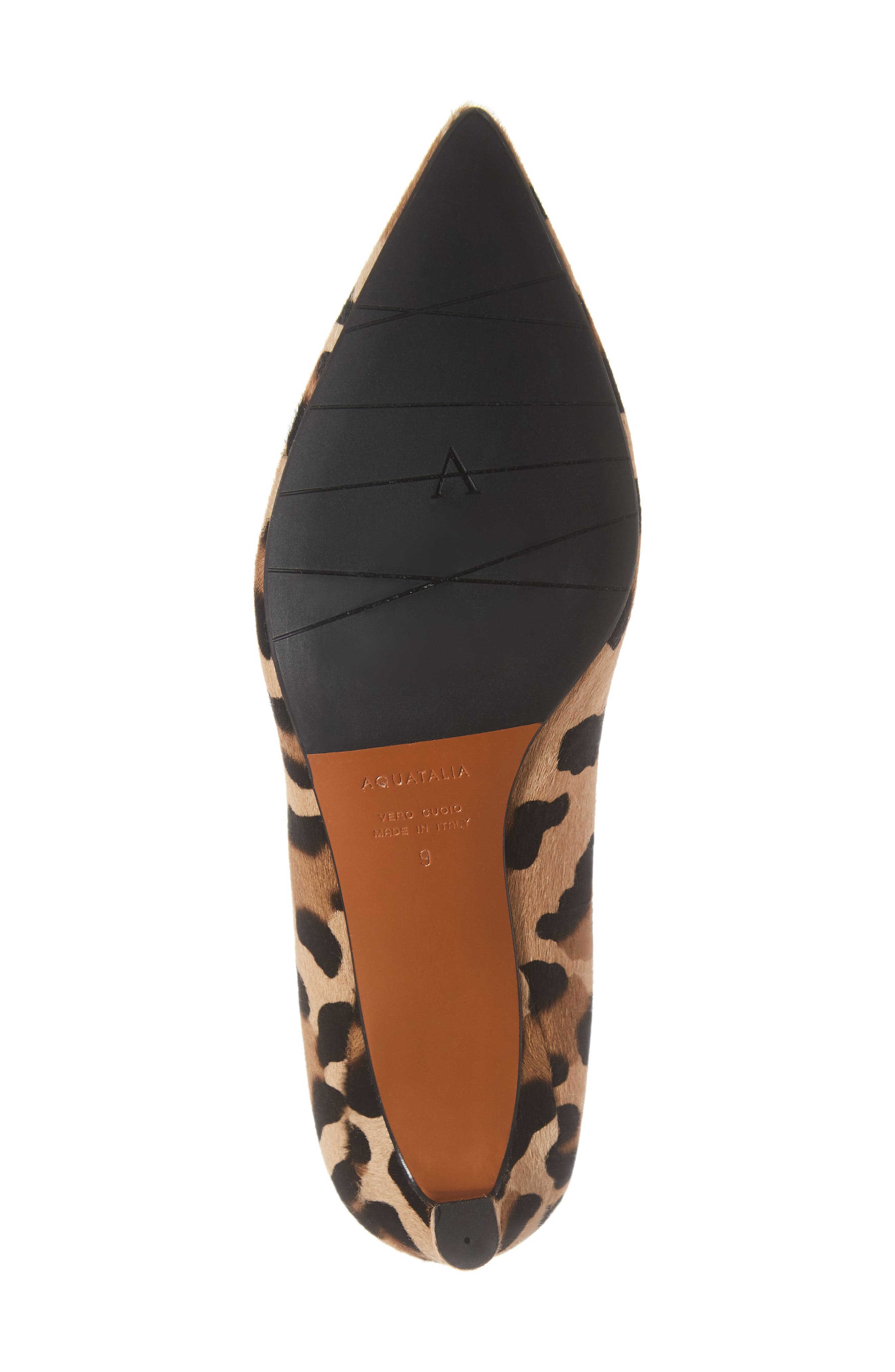 Marianna Genuine Calf Hair Kitten Heel Pump, Alternate, color, LEOPARD