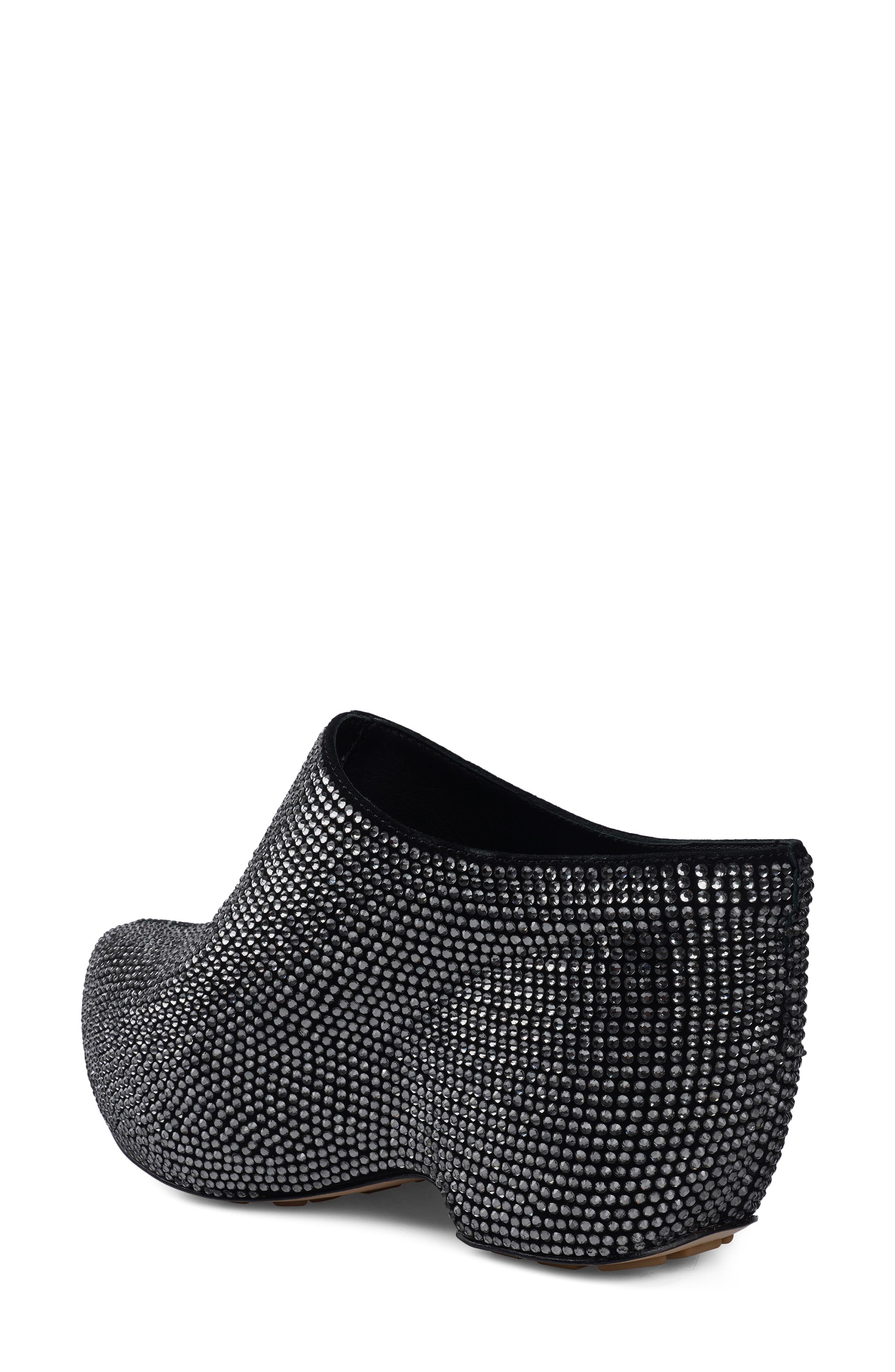 ZIGI Ziska Embellished Clog, Alternate, color, Black Suede