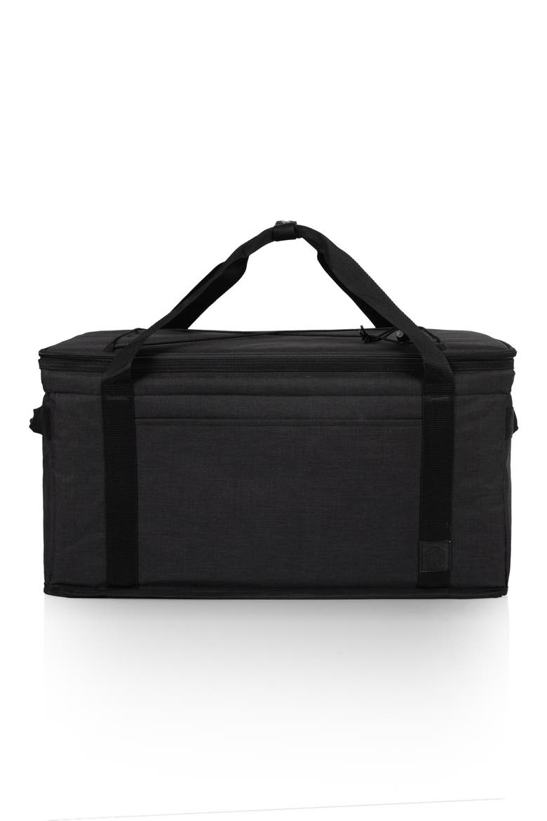 Collapsible Cooler Tote, Main, color, BLACK