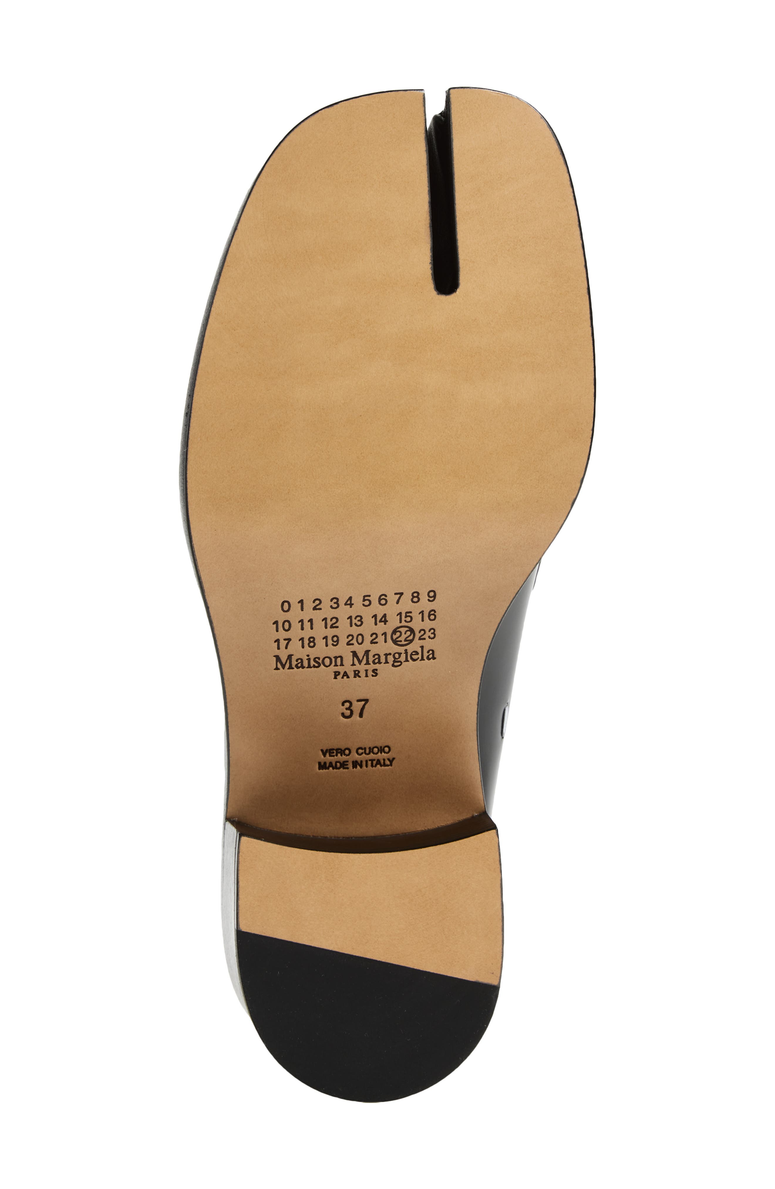 Maison Margiela Tabi City Loafer Mule, Alternate, color, Black