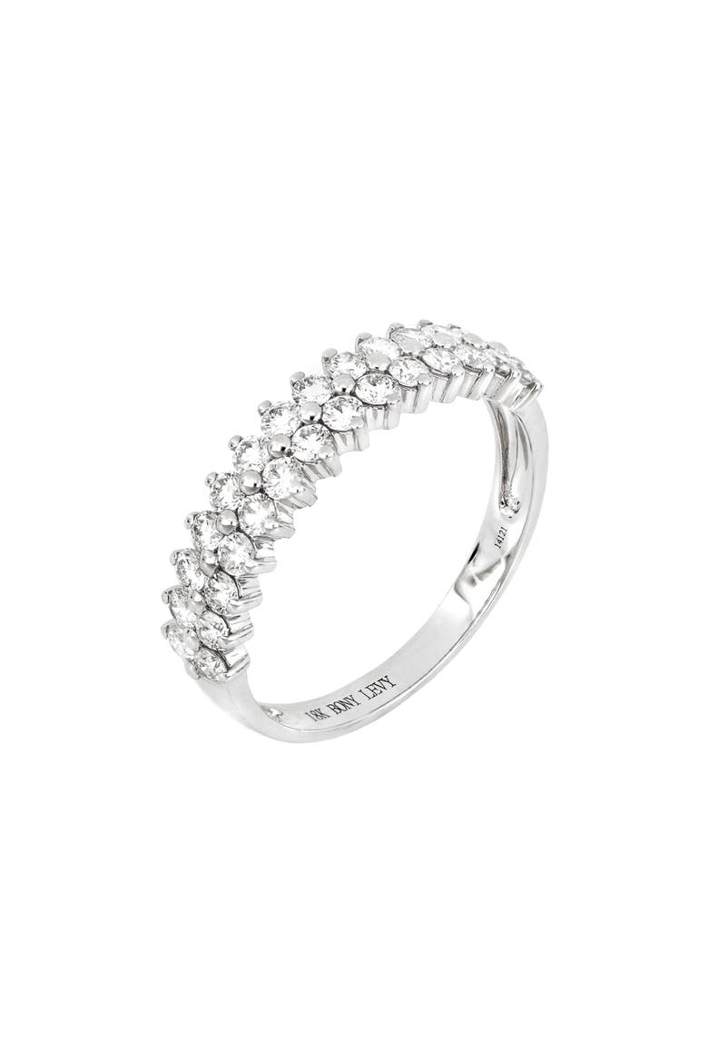 Rita Diamond Statement Ring (Nordstrom Exclusive), Main, color, WHITE GOLD/ DIAMOND
