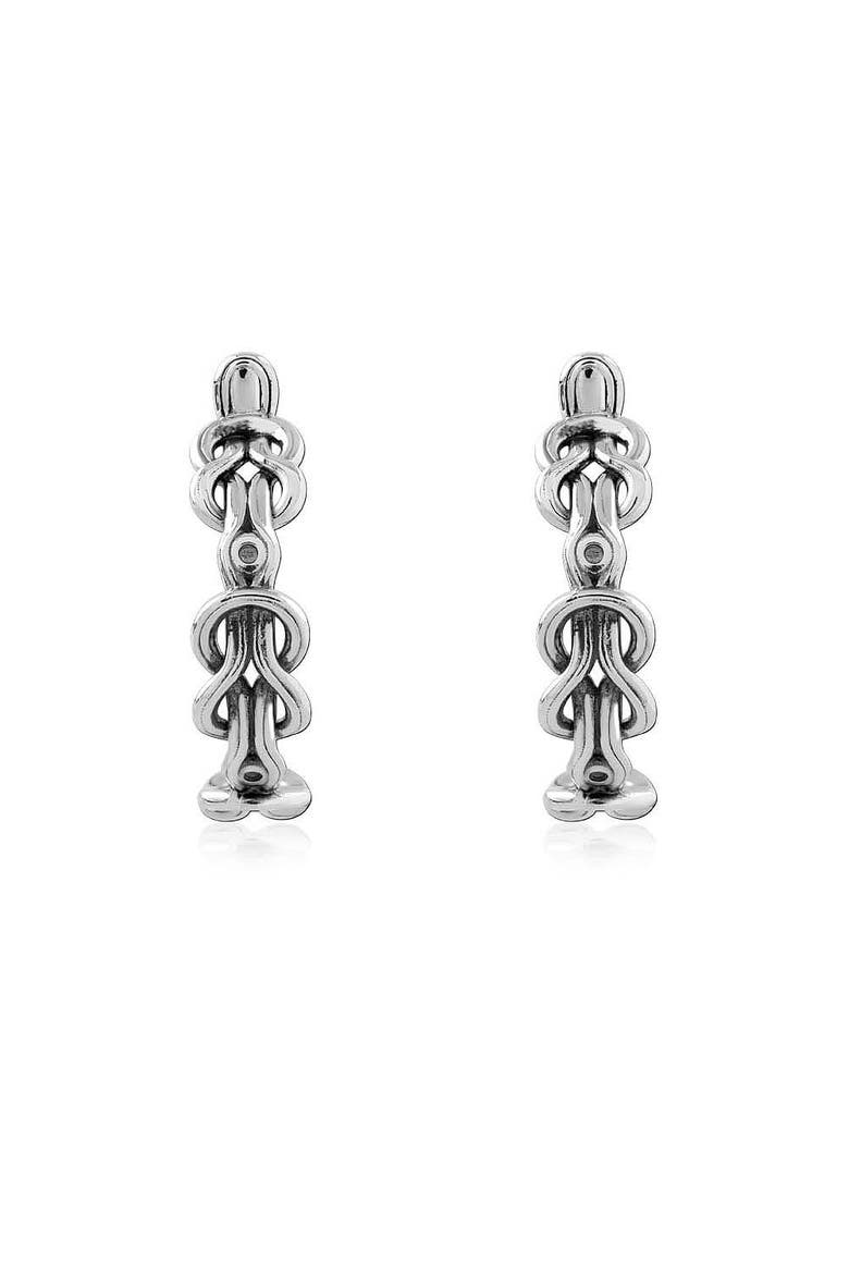 Hera Hoops, Alternate, color, Silver