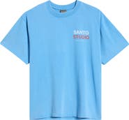 SANTO STUDIO Authentic Cotton Graphic T-Shirt