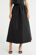 SUGARLIPS Hestia Caryn Taffeta Maxi Skirt