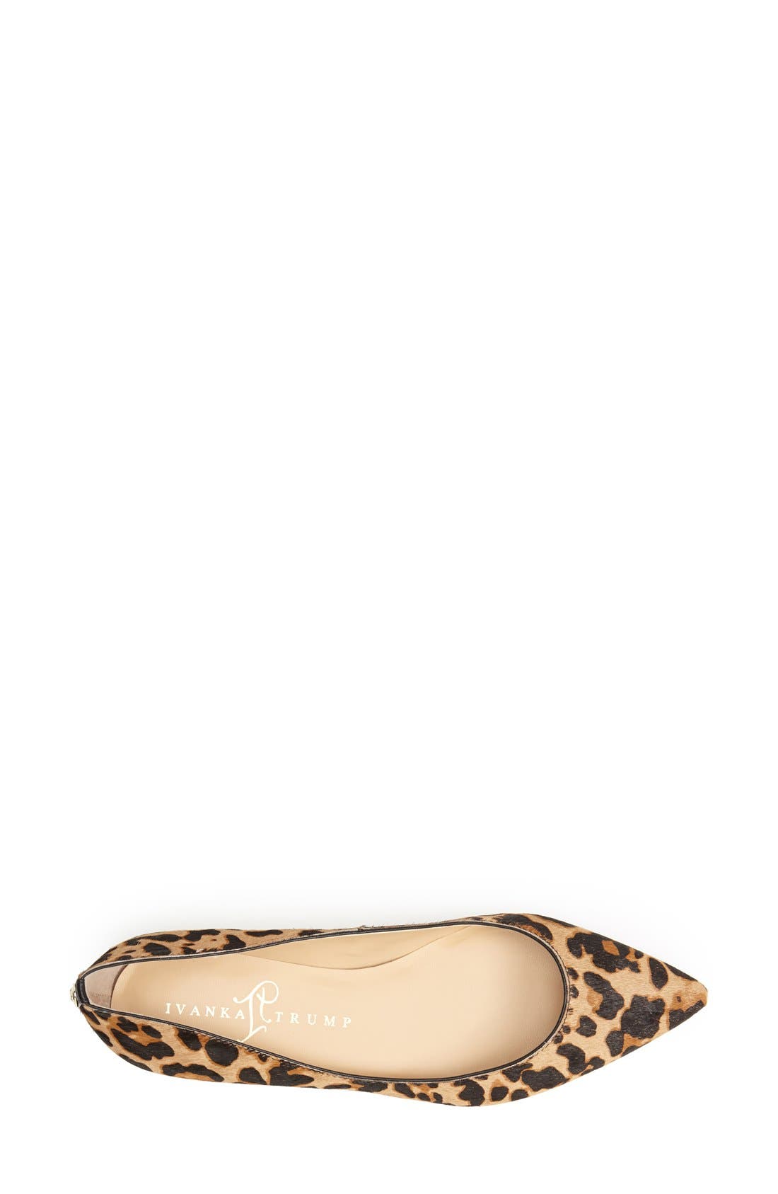 Ivanka Trump 'Tizzy' Pointed Toe Ballet Flat, Alternate, color, 