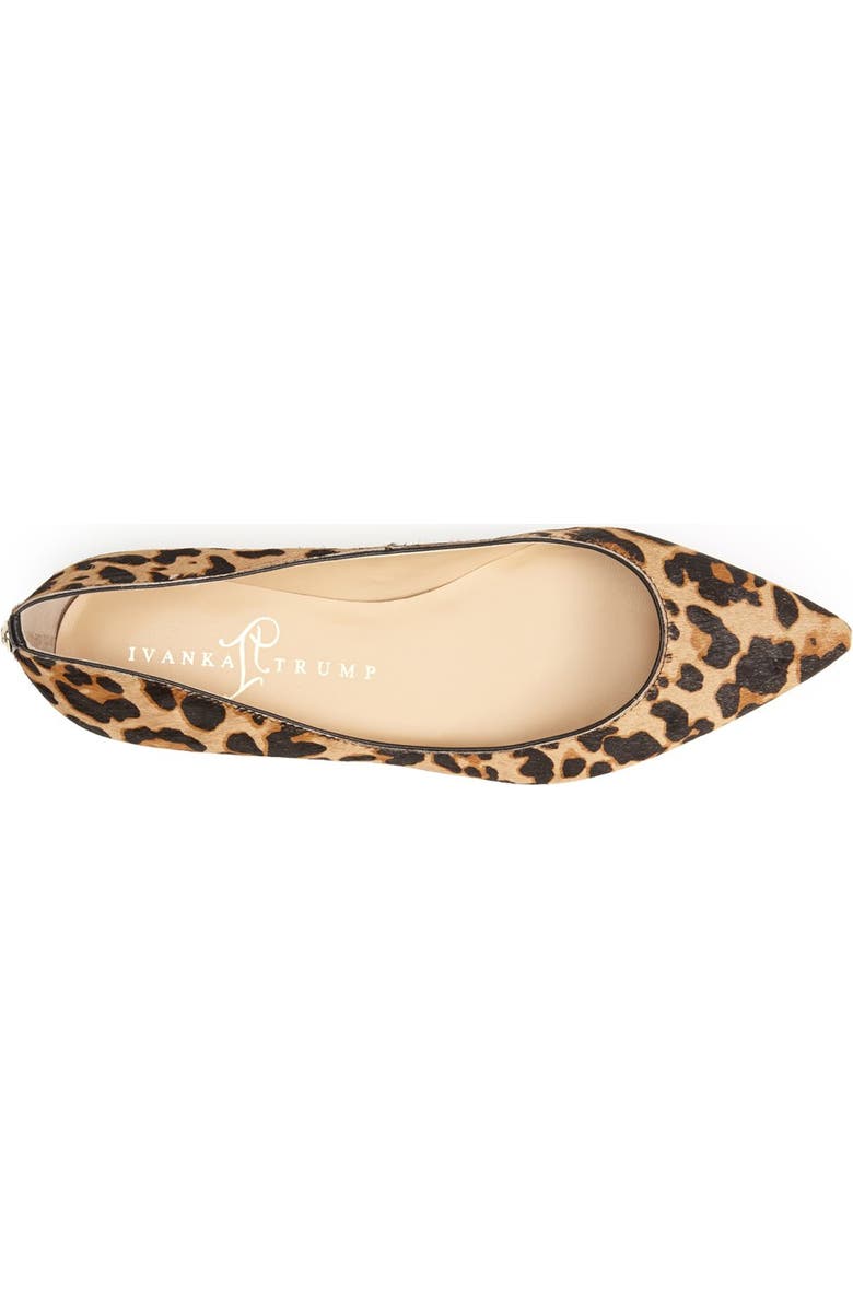 Ivanka Trump 'Tizzy' Pointed Toe Ballet Flat, Alternate, color,