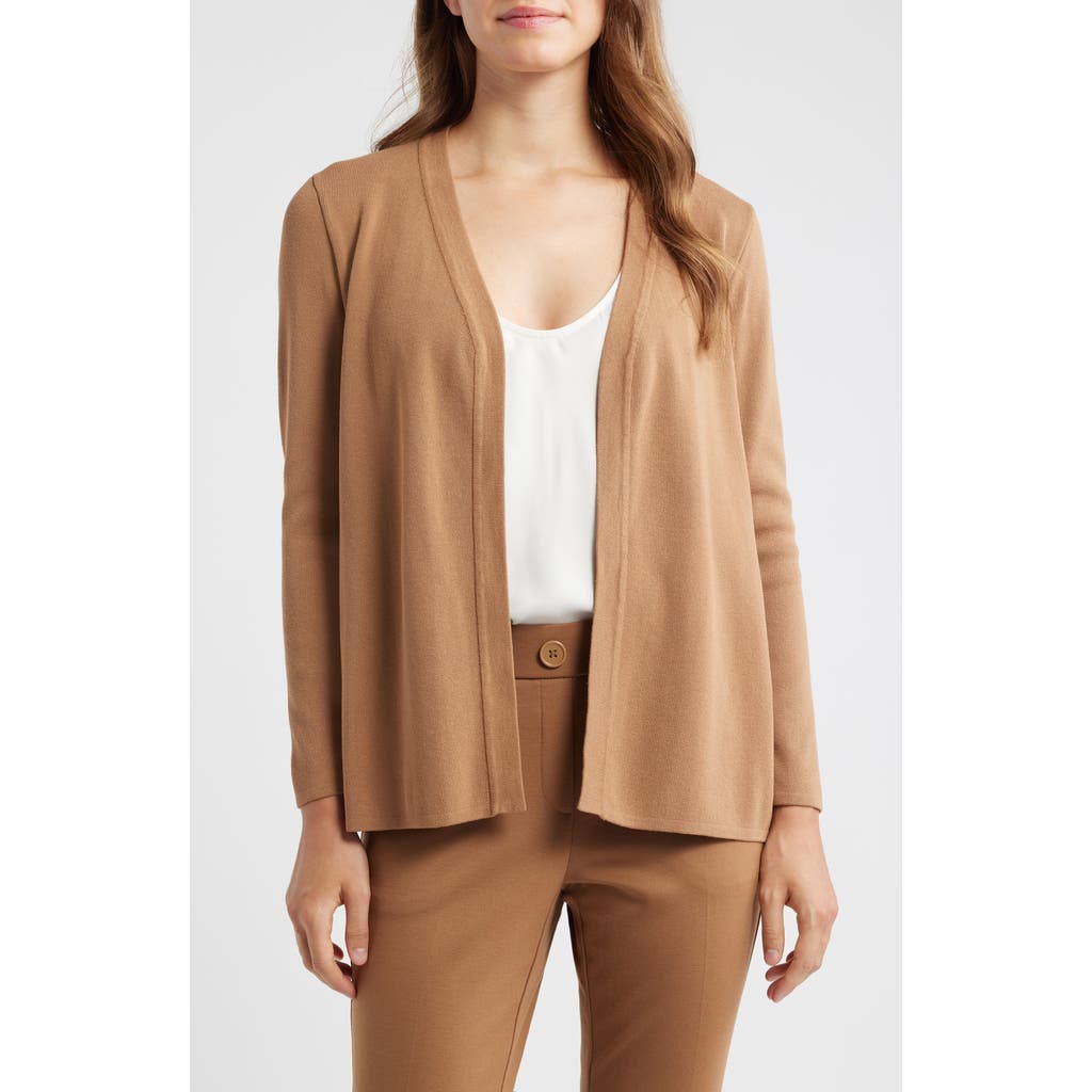 AK ANNE KLEIN Newport Cardigan in Vicuna  product