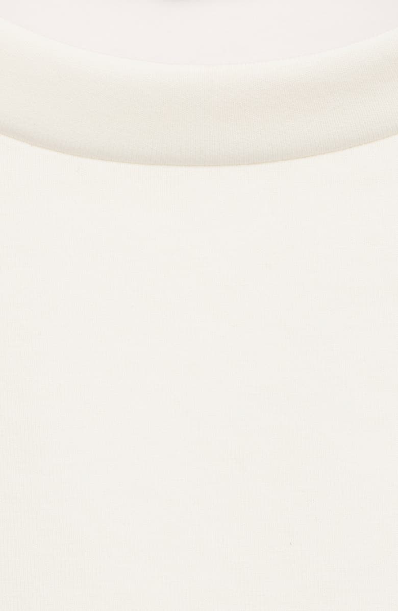 MANGO Cotton Blend T-Shirt, Alternate, color, Off White