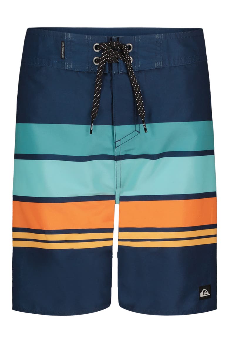 Kids' Everyday Straight Volley Board Shorts, Main, color, NAVY