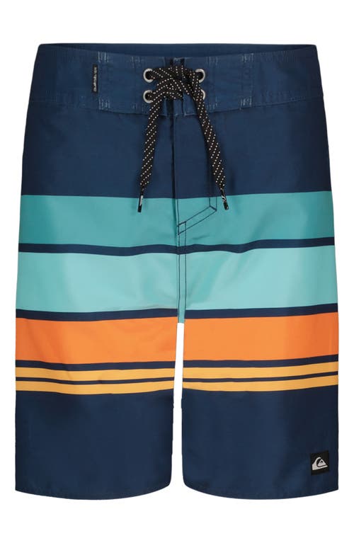 Quiksilver Kids' Everyday Straight Volley Board Shorts In Blue