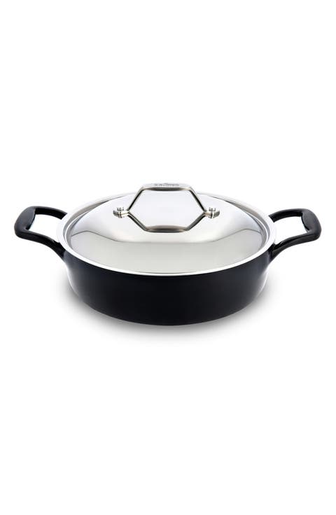 4-Quart Enameled Cast Iron Braiser