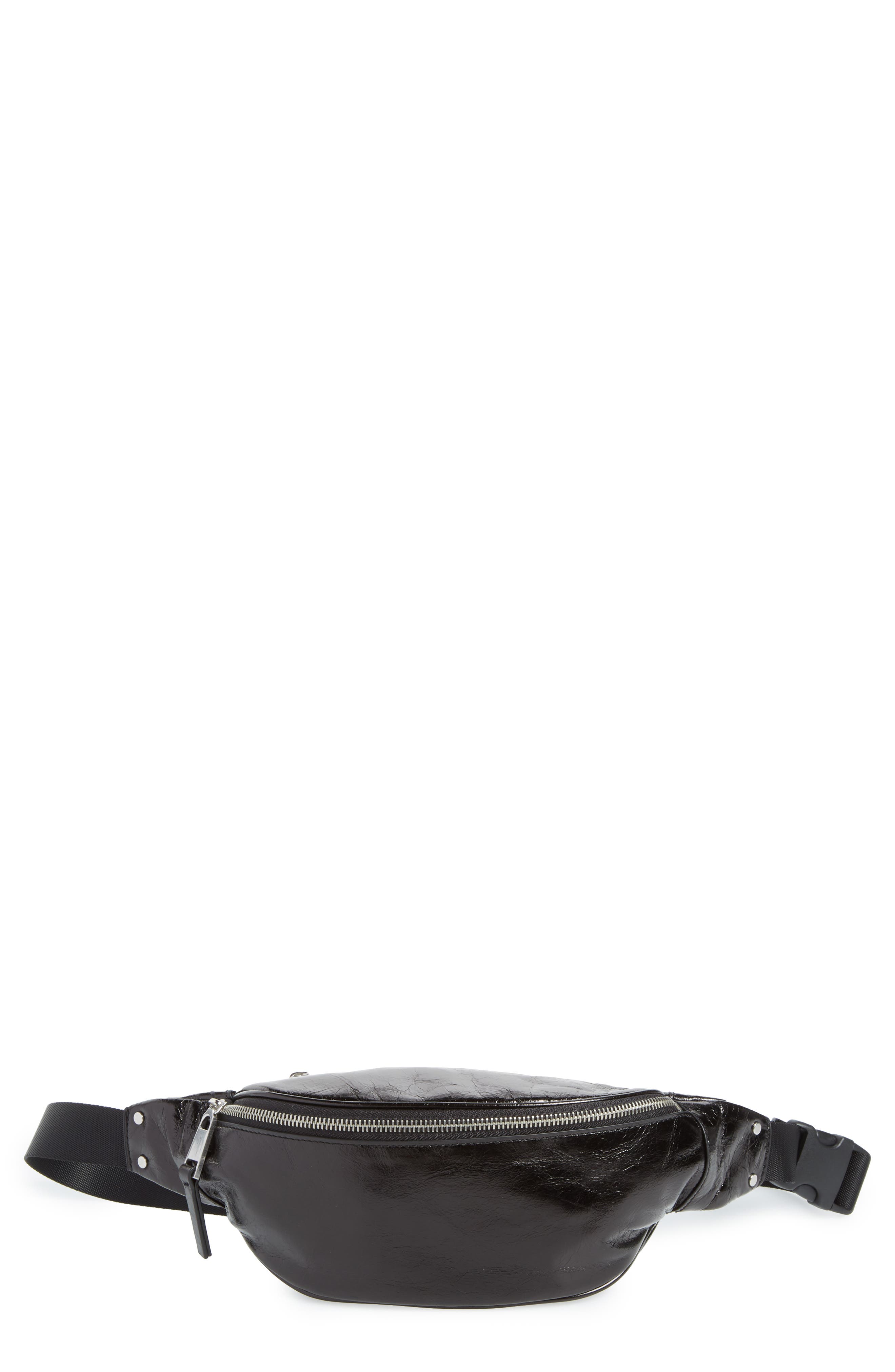 Treasure & Bond Mason Glazed Leather Belt Bag (Women) | Nordstromrack