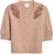 Cinq à Sept Millicent Embellished Cardigan