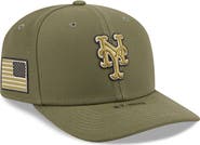 New Era Men's New Era  Olive New York Mets 2026 Armed Forces Day 9SEVENTY Adjustable Hat
