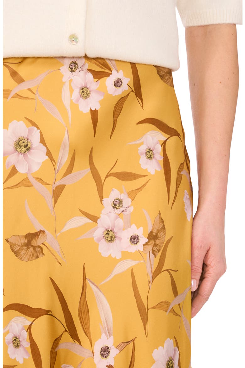 Floral Maxi Skirt, Alternate, color, FRESH APRICOT