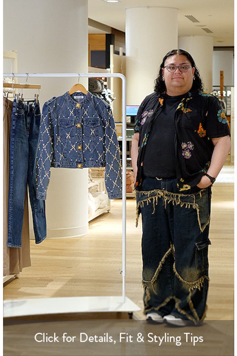 Leyana Embellished Denim Jacket video