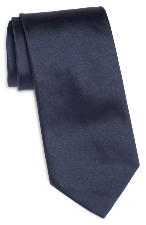 Solid Silk Tie