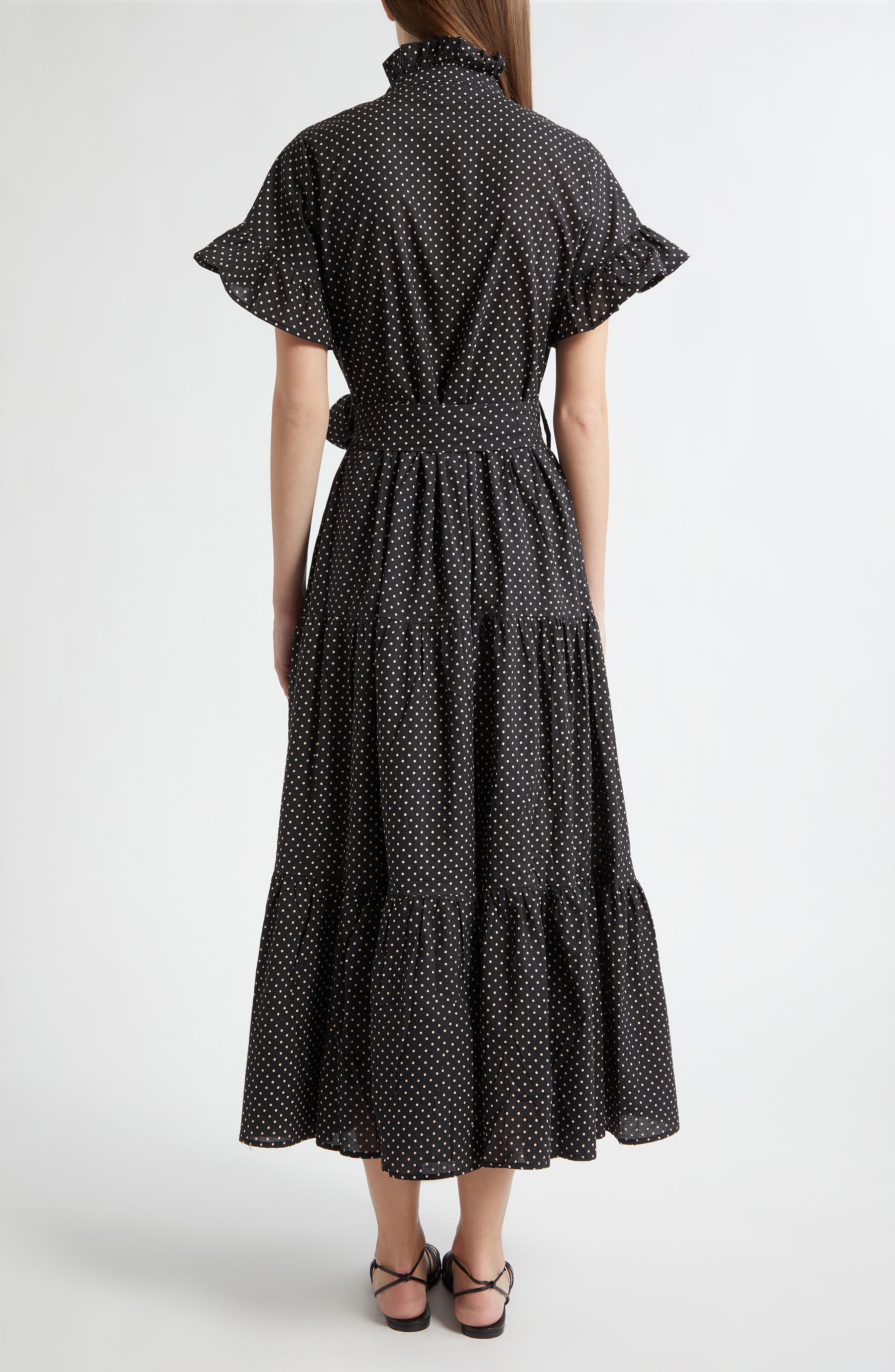 Victoria Ruffle Front Dress - image 4