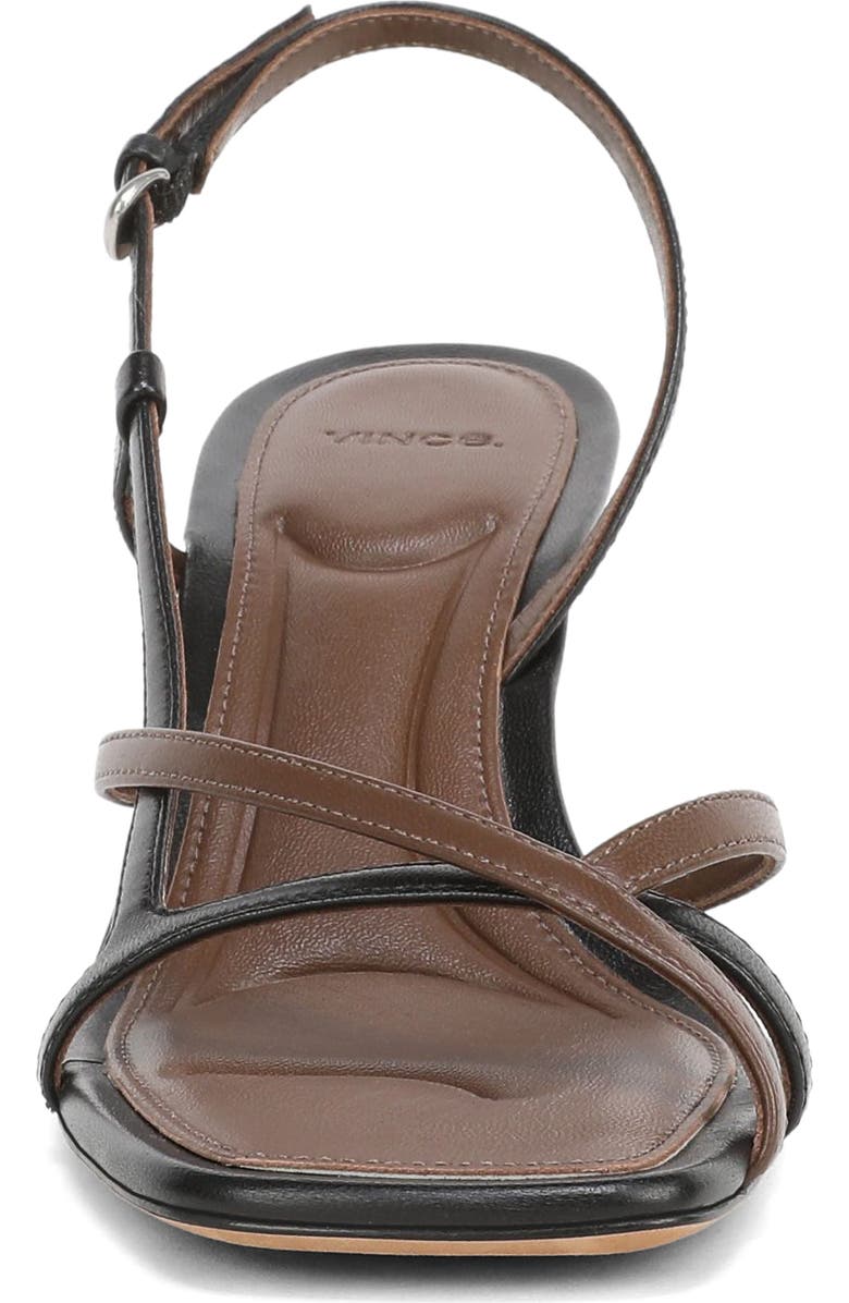 Vince Lilian Sandal, Alternate, color, Black/ Cedar Brown