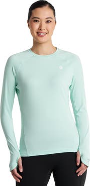 Coolibar Women's Devi Fitness Long Sleeve T-Shirt, UPF 50+ Sun Protection