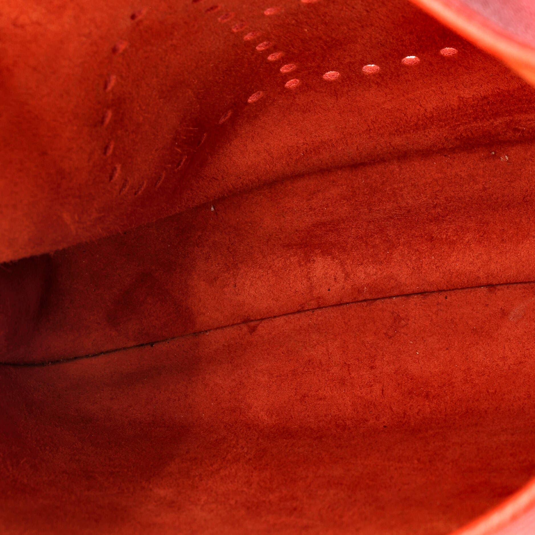 Pre-Owned Hermes Evelyne Bag Gen III Clemence PM, Alternate, color, Rouge De Coeur