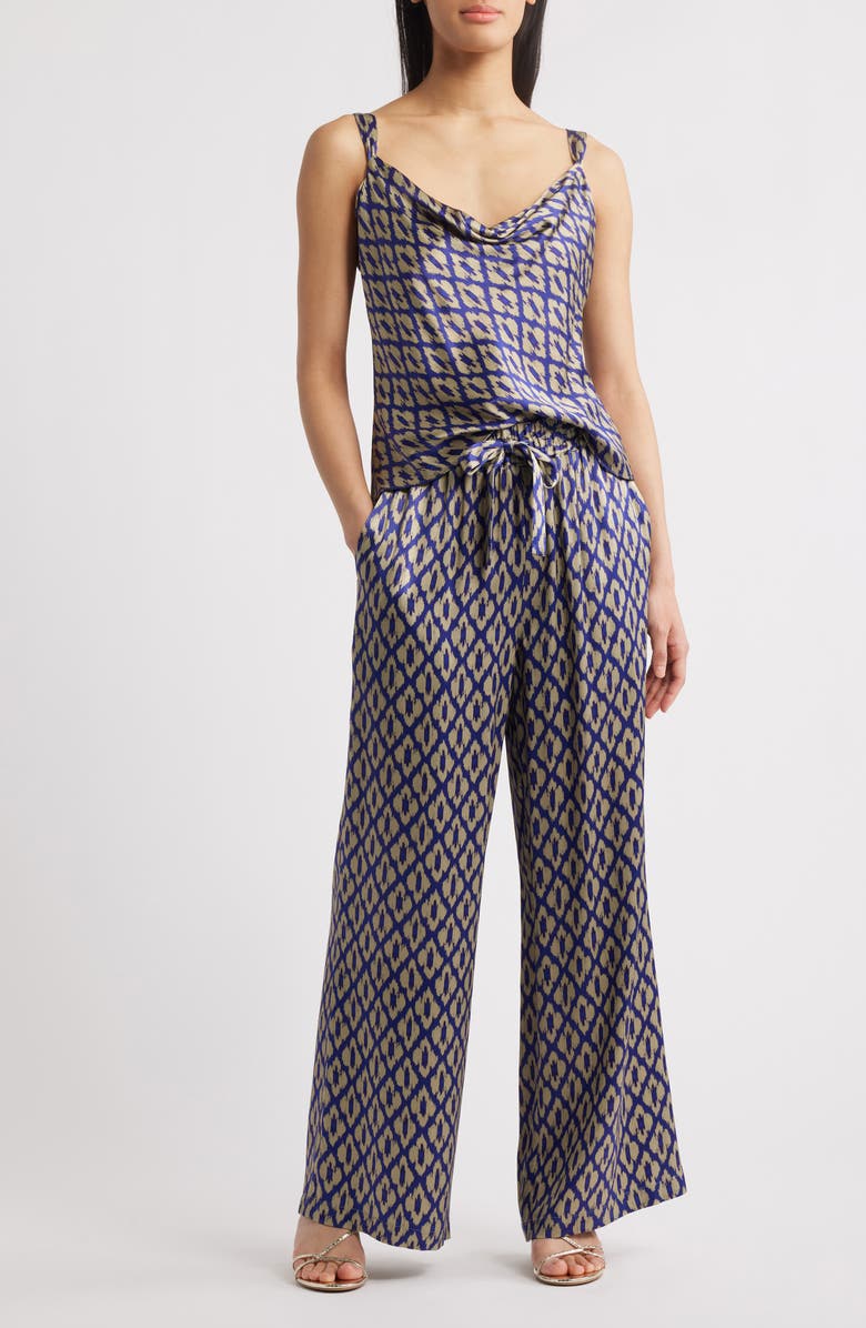 Sani Uma Ikat Print Camisole & Pants Set, Main, color,
