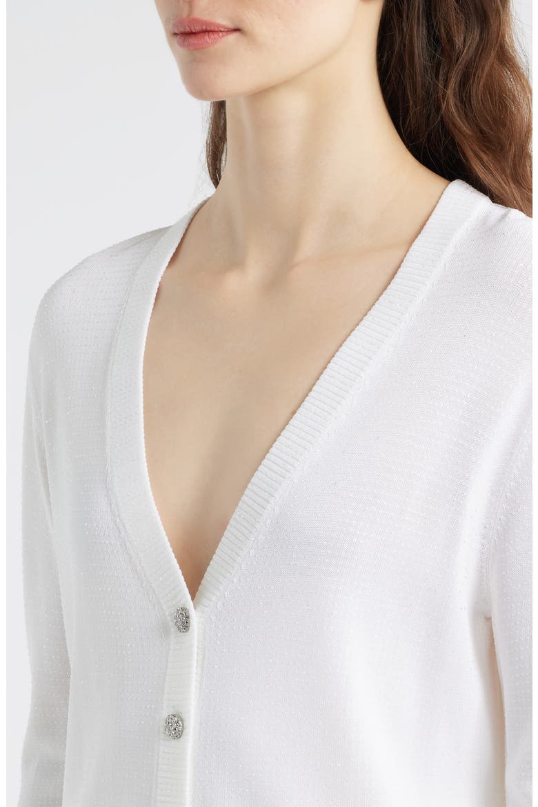 Glinda Cardigan, Alternate, color, IVORY