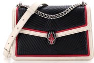 Pre-Owned Bvlgari Serpenti Forever Shoulder Bag Quilted Leather Small