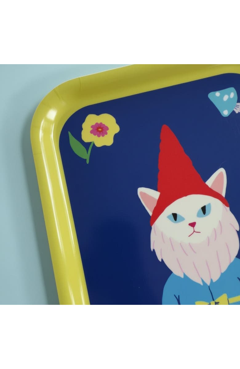 Centinelle Cat Garden Gnome Tray, Alternate, color, Multicolor