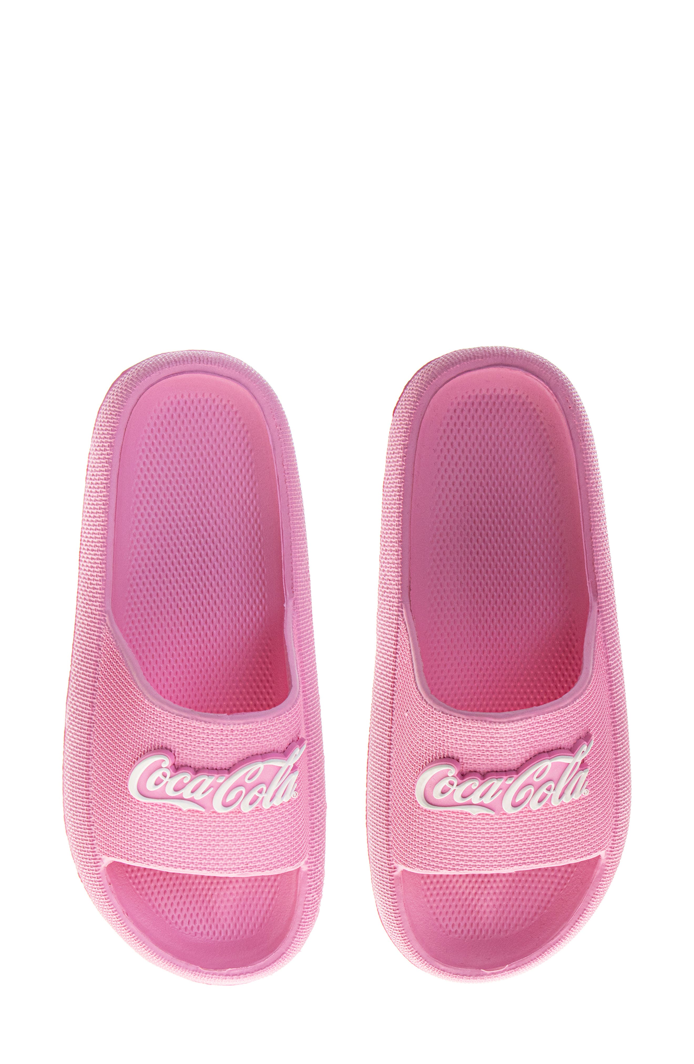 JOSMO Coca-Cola<sup>®</sup> Slide Sandal, Alternate, color, Pink