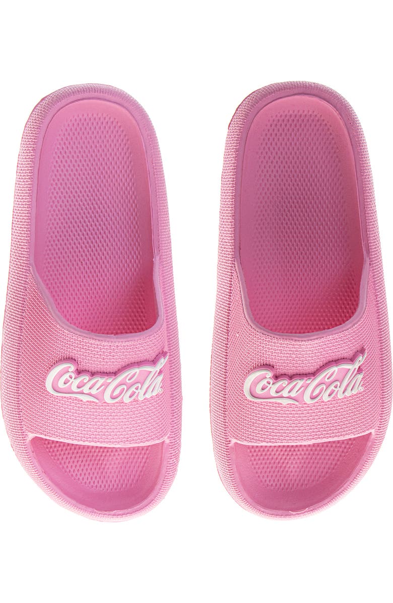 JOSMO Coca-Cola<sup>®</sup> Slide Sandal, Alternate, color, Pink