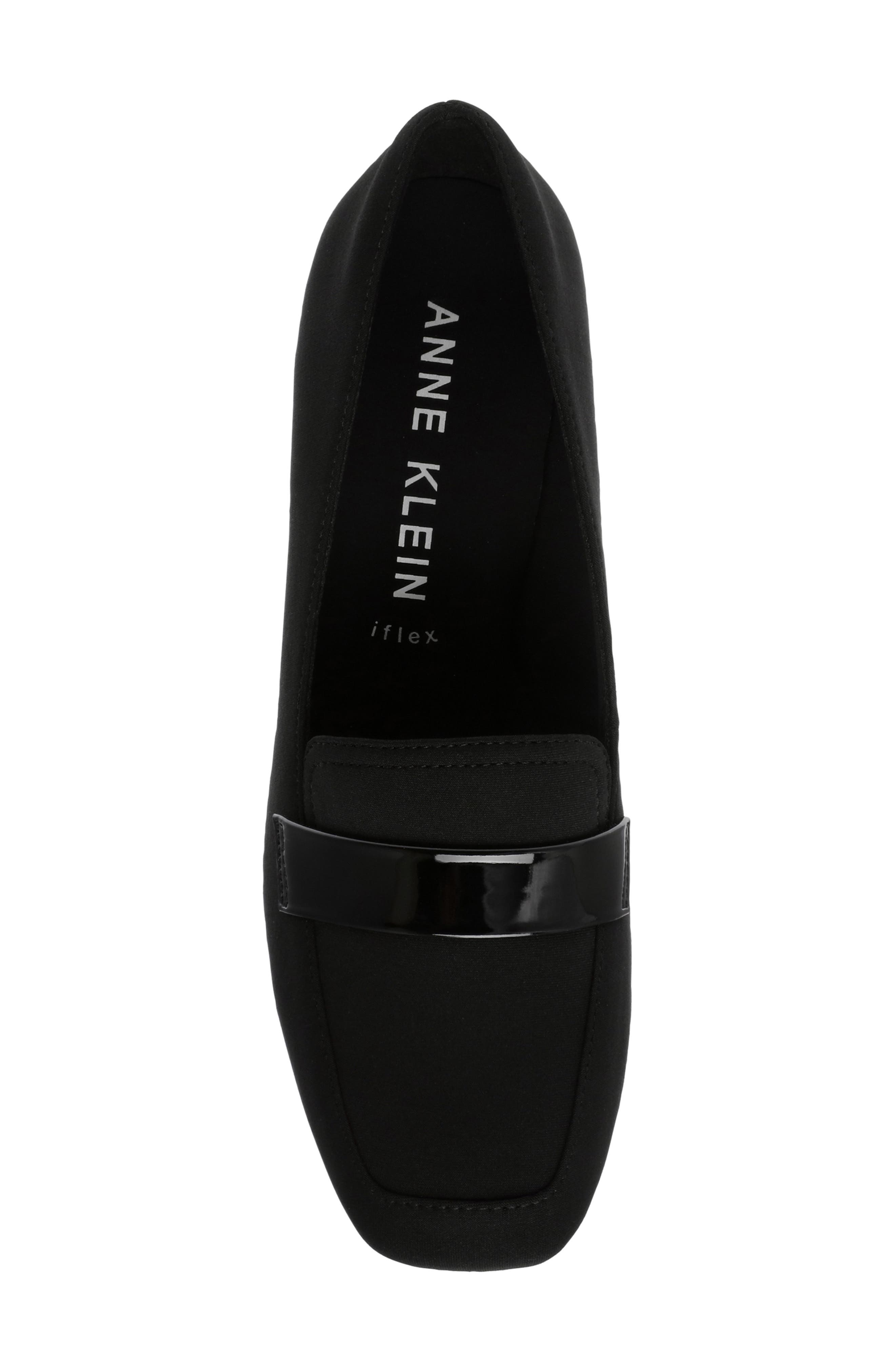 Anne Klein Telepathy Pump, Alternate, color, Black Stretch